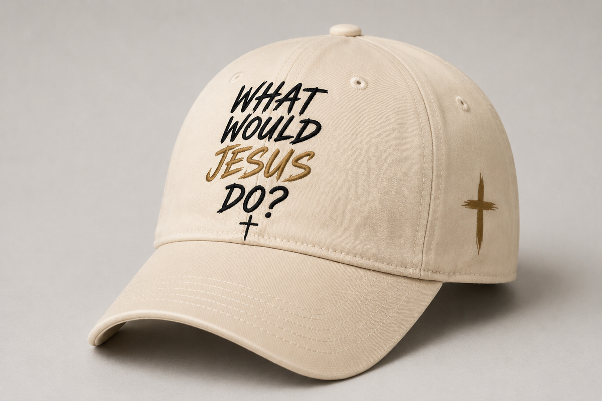 WHAT WOULD JESUS DO? Embroidered Cap