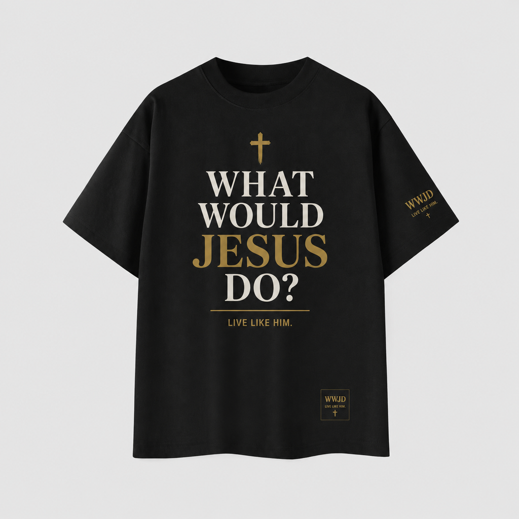 WHAT WOULD JESUS DO? "LIVE LIKE HIM" - TEE