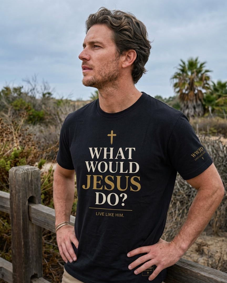 WHAT WOULD JESUS DO? "LIVE LIKE HIM" - TEE