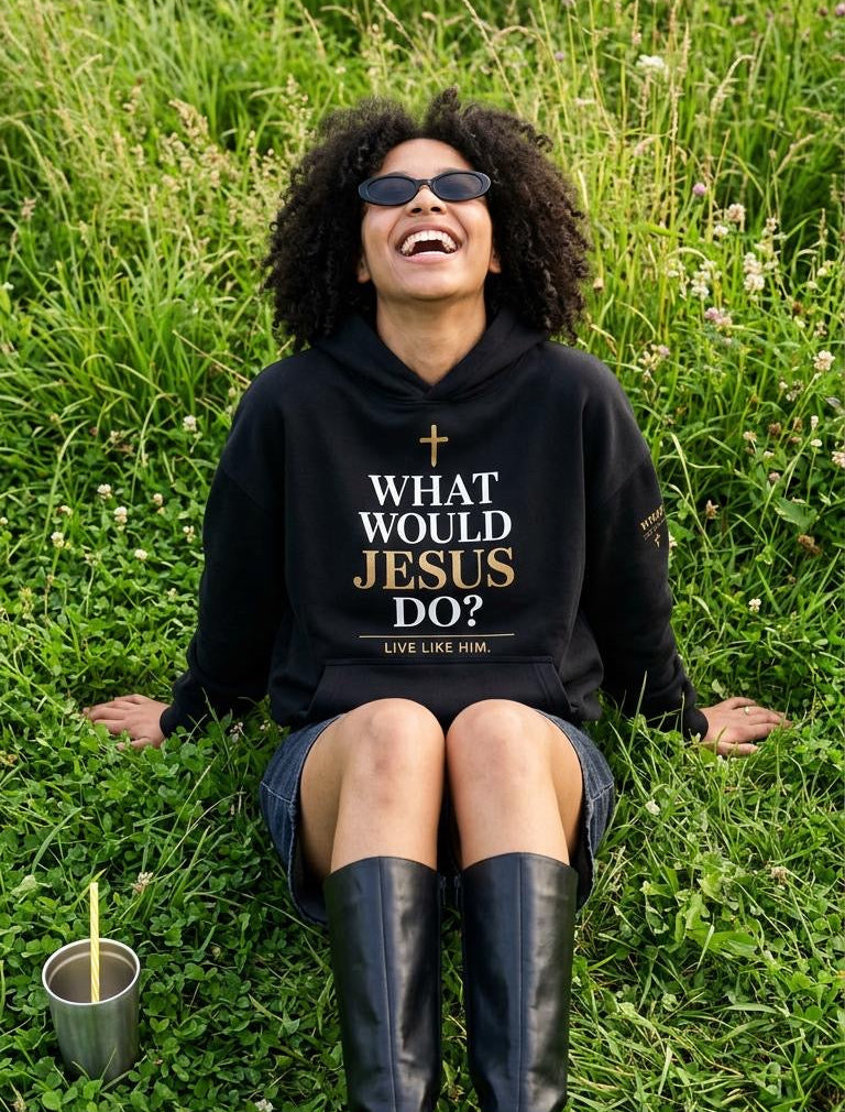 WHAT WOULD JESUS DO? “LIVE LIKE HIM” HOODIE